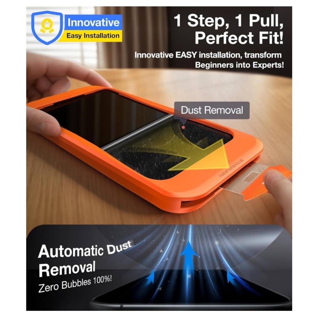 UltraGlass Screen Protector for iPhone 16 ProMax - Picture 2 of 4